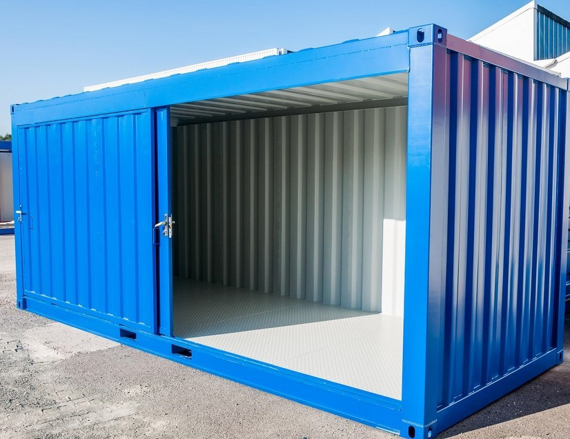 Container-porte-coulissante